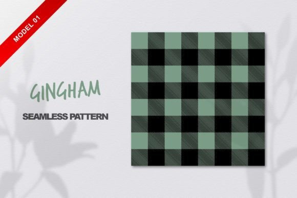 Green Mint Gingham Seamless Pattern: A Versatile, Scalable Asset for Designers and Makers