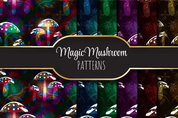 Magic Mushrooms: Seamless Vector Patterns for Real-World Design Work