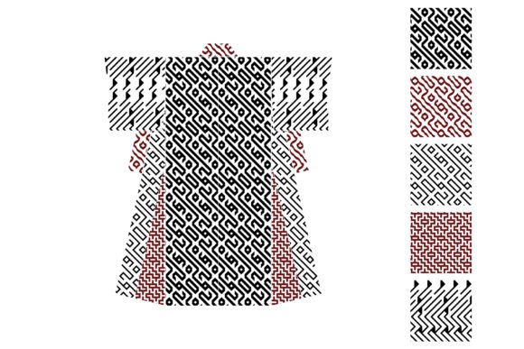 Maze Pattern Set 17: Seamless Heritage Meets Modern Design Precision