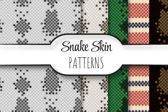 Snake Skins: Seamless Vector Patterns for Real-World Design