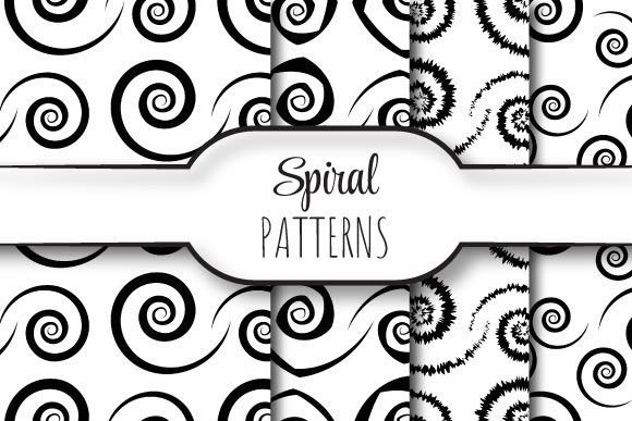 Spirals: Seamless Vector Patterns for Every Creator
