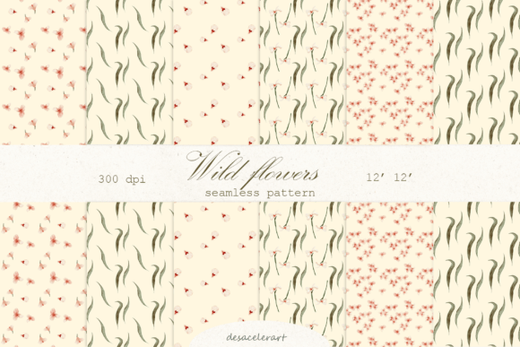 Watercolor Wildflowers – Background: A Thoughtful Resource for Today’s Creative Professionals
